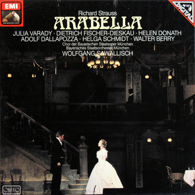 サヴァリッシュのR.シュトラウス/「アラベラ」全曲　独EMI　3814　LP レコード