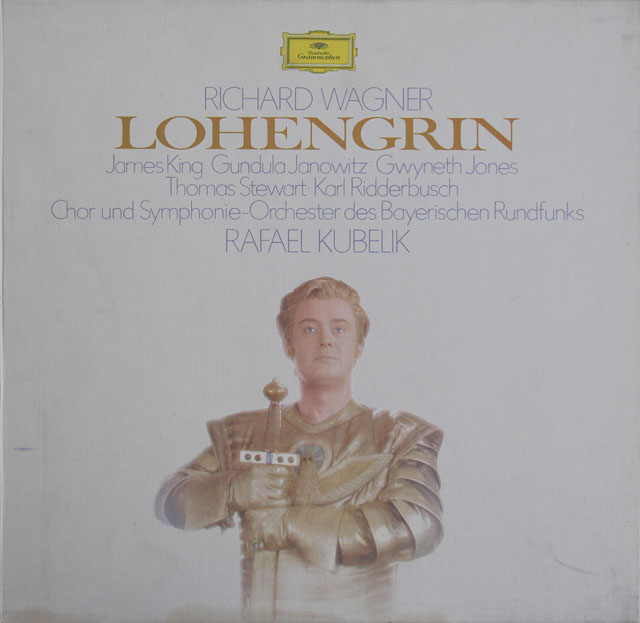 クーベリックのワーグナー/「ローエングリン」全曲　独DGG　3814　LP レコード