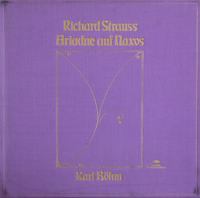 ベームのR.シュトラウス/ナクソス島のアリアドネ　独DGG　3814　LP レコード