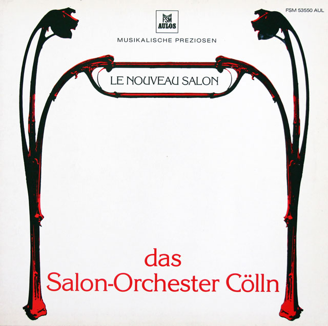 ケルン・サロン・オーケストラのサロン音楽・軽音楽集　独FSM　3815　LP レコード