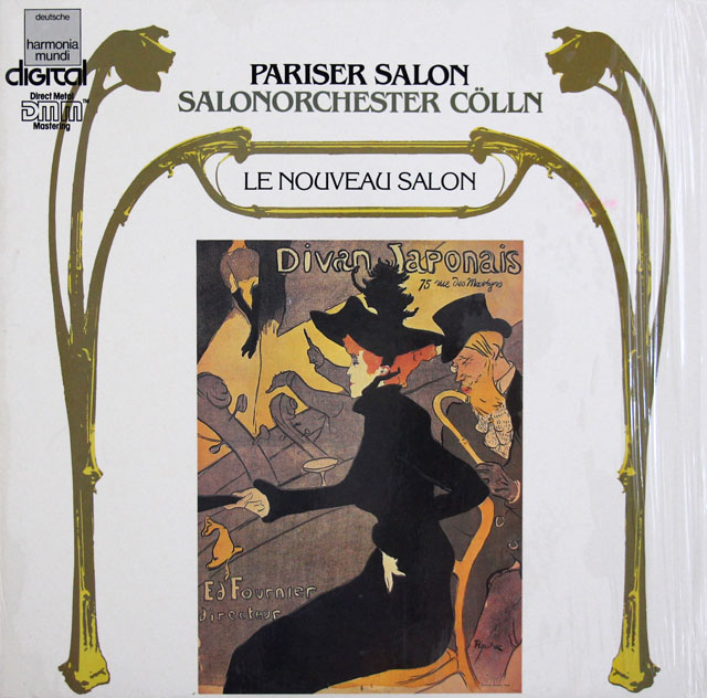 ケルン・サロン・オーケストラのカフェハウス音楽集　独HM　3815　LP レコード