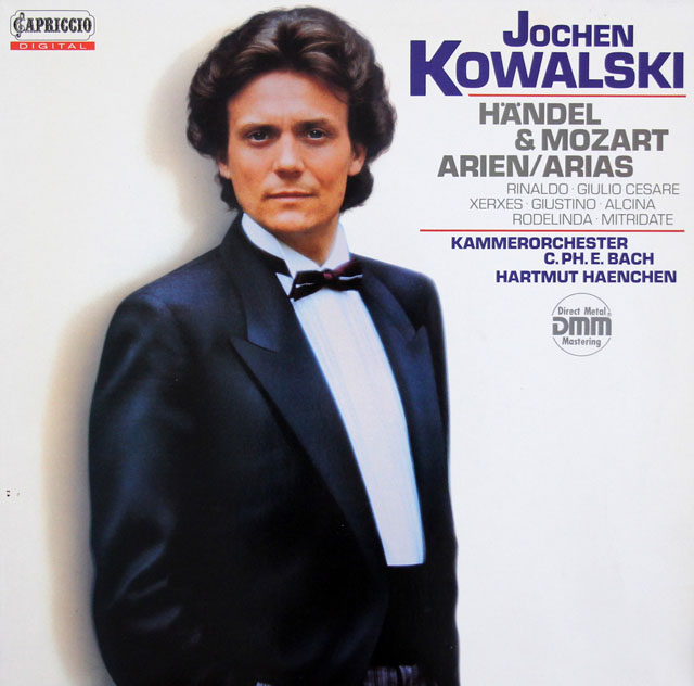 コヴァルスキーのヘンデル、モーツァルト/オペラ・アリア集　独CAPRICCIO　3815　LP レコード