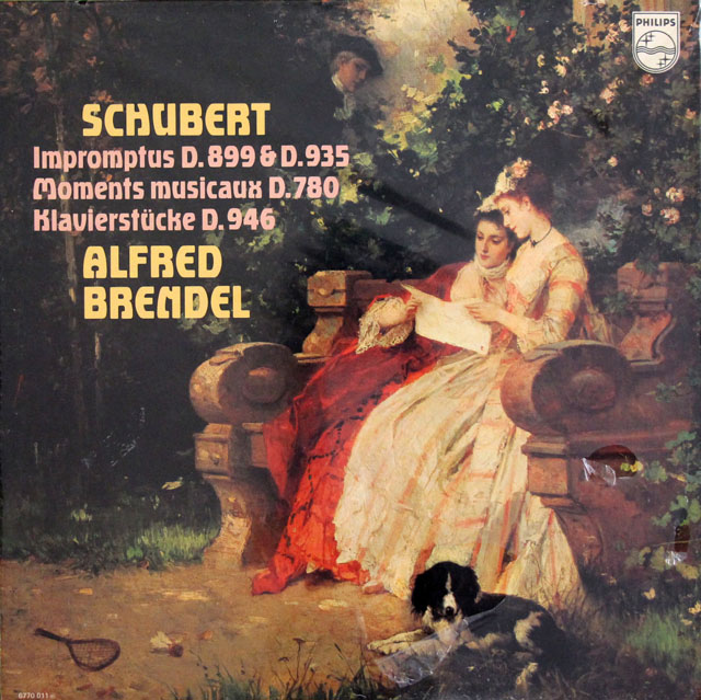 【未開封】　ブレンデルのシューベルト/即興曲全曲 ほか　蘭PHILIPS　3818　LP レコード
