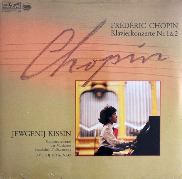 【未開封】　キーシンのショパン/ピアノ協奏曲第1、2番ほか　独eurodisc　3820　LP レコード