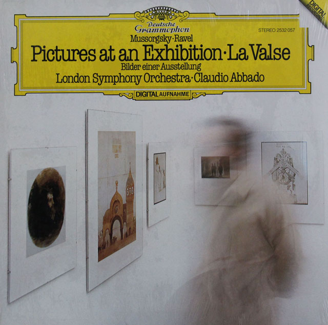 【未開封】　アバドのムソルグスキー/「展覧会の絵」ほか　独DGG　3829　LP レコード