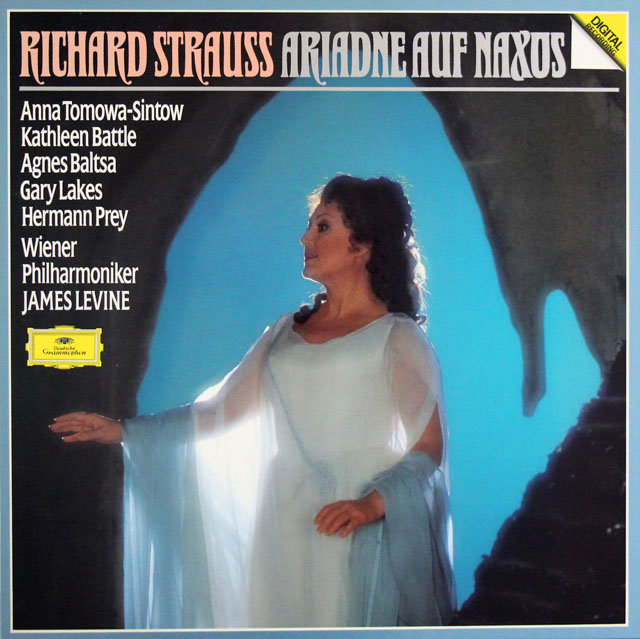 レヴァインのR.シュトラウス/歌劇「ナクソス島のアリアドネ」全曲　独DGG　3832　LP レコード
