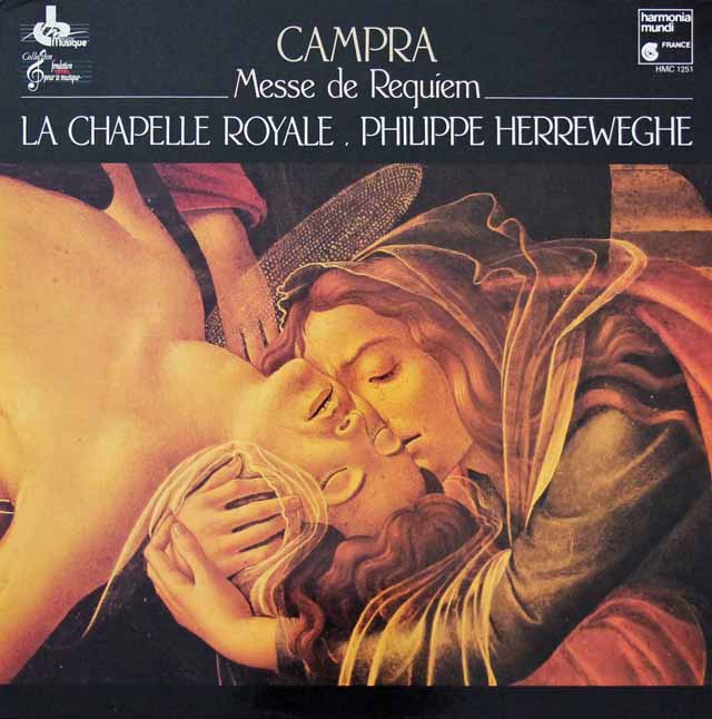 ヘレヴェッヘのカンプラ/死者のためのレクイエム　仏HM　3297　LP レコード