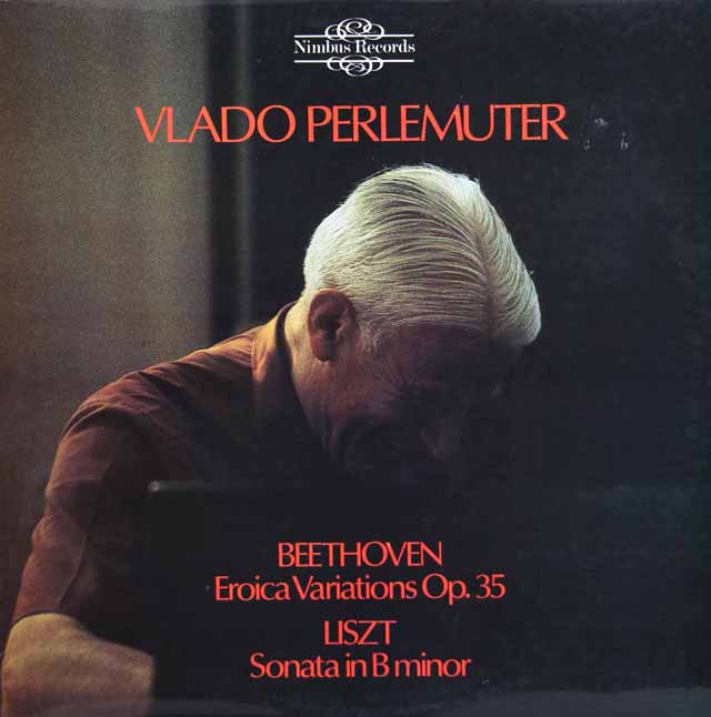 ペルルミュテールのベートーヴェン、リスト/ピアノ作品集　英Nimbus　3524　LP レコード