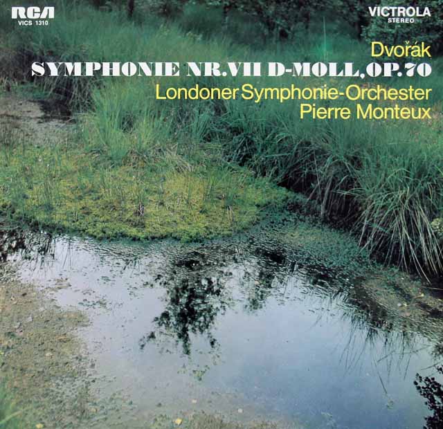 モントゥーのドヴォルザーク/交響曲第7番　独RCA　3734　LP レコード