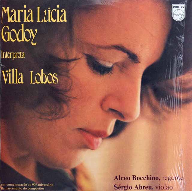 ゴドイのヴィラ=ロボス/ブラジル風バッハ第5番ほか　ブラジルPHILIPS　2926　LP レコード