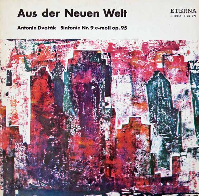 コンヴィチュニーのドヴォルザーク/交響曲第9番「新世界より」　独ETERNA　3734　LP レコード