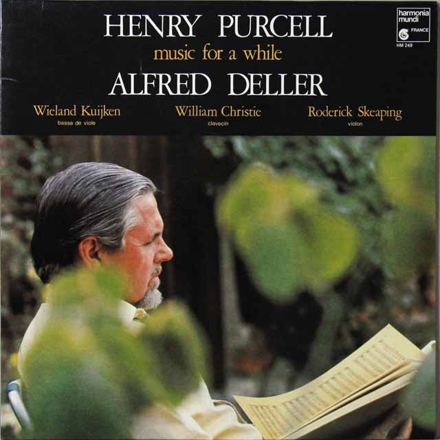 デラーらのパーセル/つかの間の音楽　独HM　3221　LP レコード