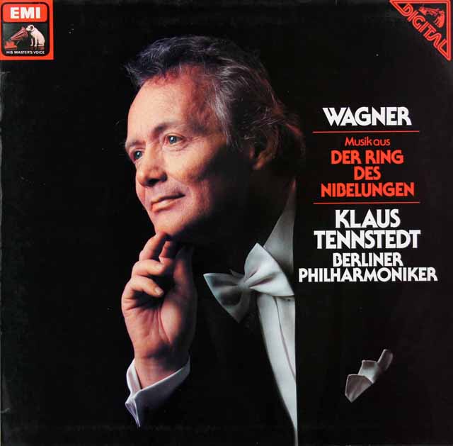 テンシュテットのワーグナー/「ニーベルングの指環」からの音楽　独EMI　3633　LP レコード