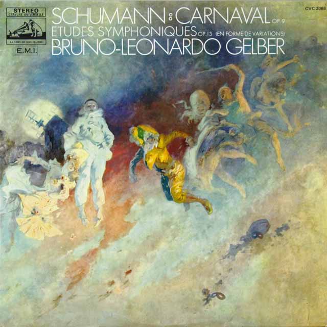 ゲルバーのシューマン/謝肉祭ほか 　仏EMI(VSM)  2702　LP レコード