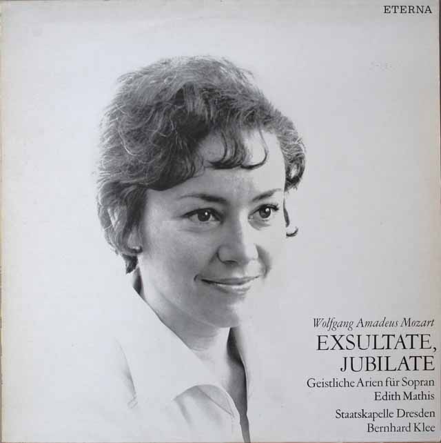 マティスのモーツァルト/「踊れ・喜べ・幸いなる魂よ」ほか　独ETERNA　2503　LP レコード