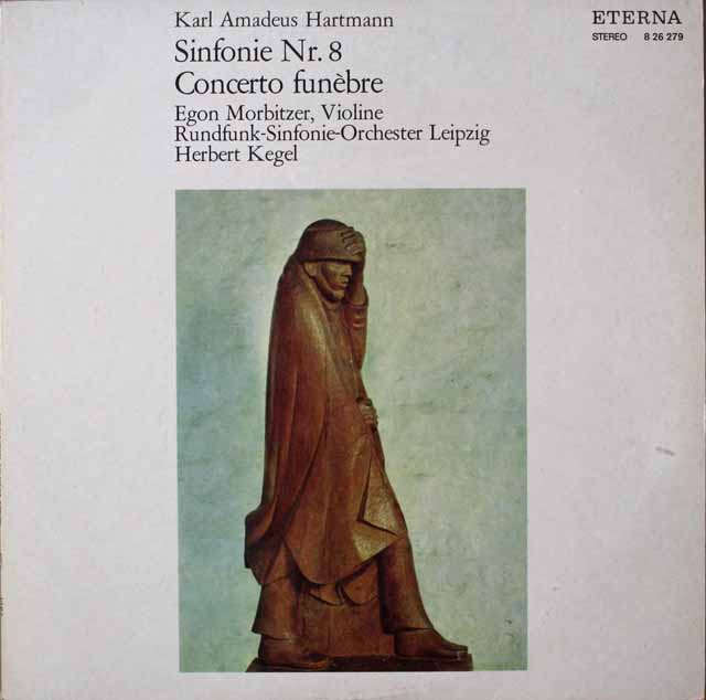 ケーゲルのハルトマン/交響曲第8番　独ETERNA　3707　LP レコード