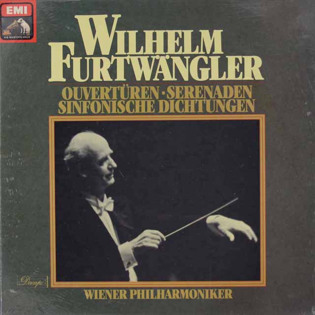 【未開封】　フルトヴェングラーの管弦楽曲集　独Dacapo（EMI）　3735　LP レコード
