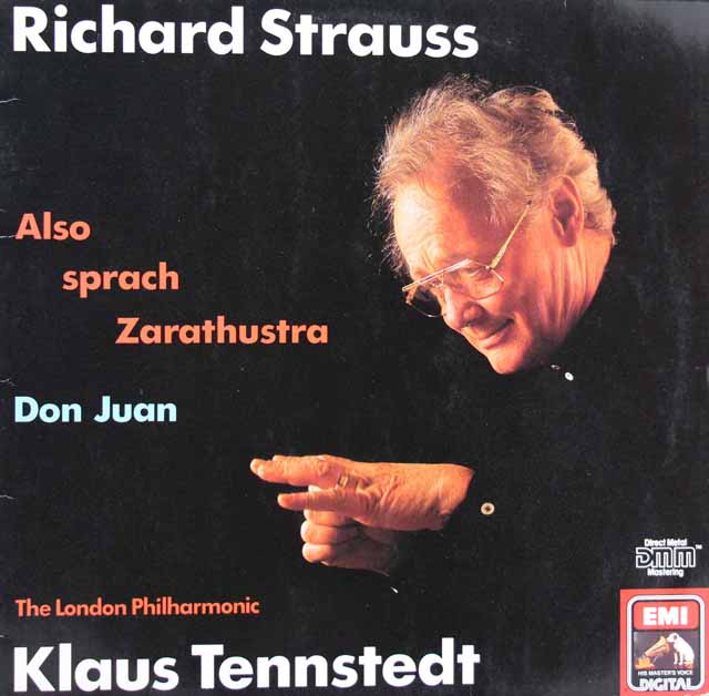 テンシュテットのR.シュトラウス/ツァラトゥストラはかく語りき&ドン・ファン　独EMI　3634　LP レコード