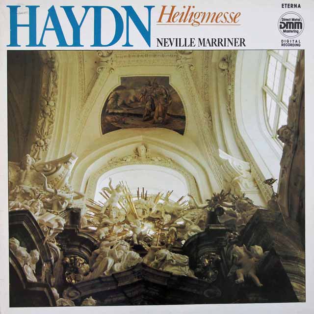 マリナーのハイドン/ミサ曲第8番「オフィダの聖ベルナルトの讃美のミサ」　独ETERNA　3418　LP レコード