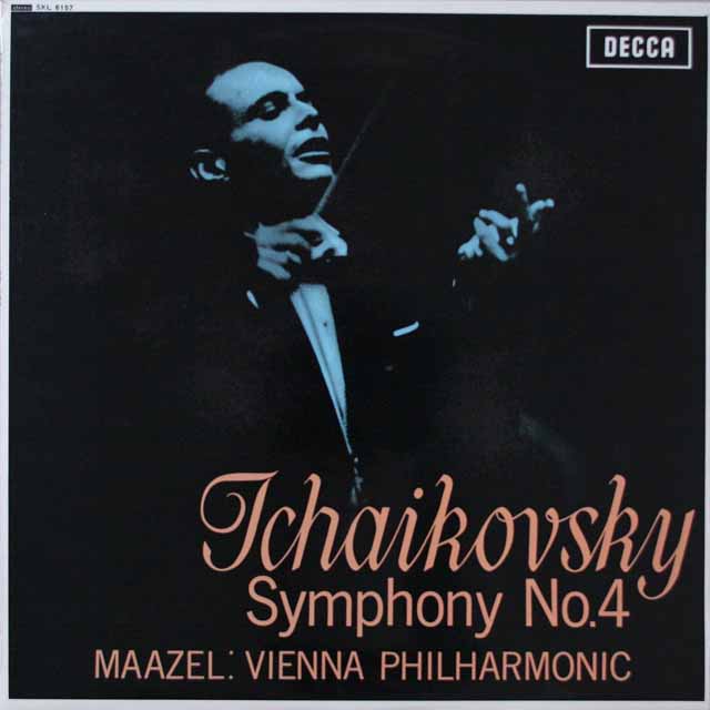 マゼールのチャイコフスキー/交響曲第4番　英DECCA　3794　LP レコード