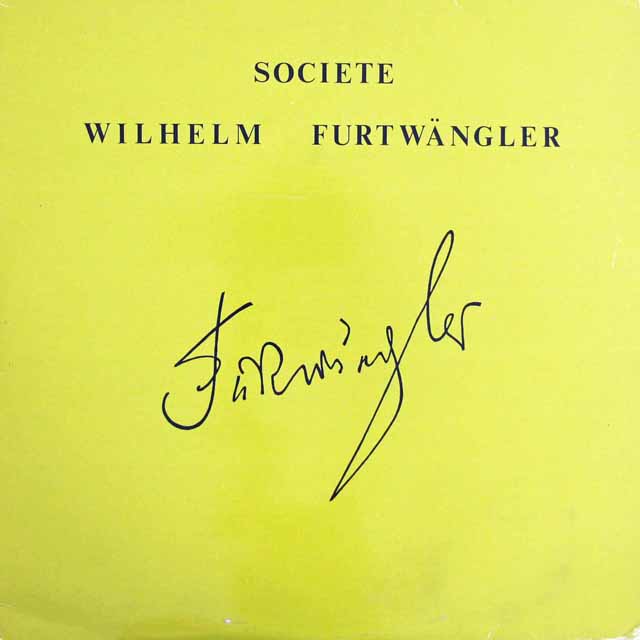 フルトヴェングラーのワーグナー/「トリスタンとイゾルデ」より　仏WF協会　3618　LP レコード