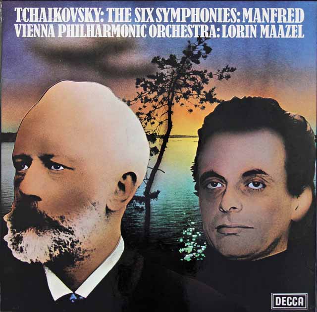 マゼールのチャイコフスキー/交響曲全集（第1～6番&マンフレッド交響曲）　英DECCA　3735　LP レコード
