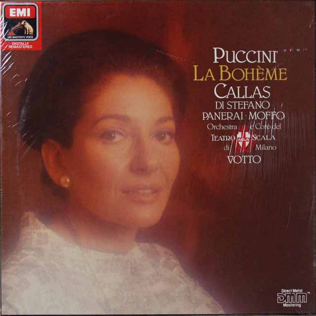 未開封：カラスのプッチーニ/「ラ・ボエーム」　独EMI  2704　LP レコード