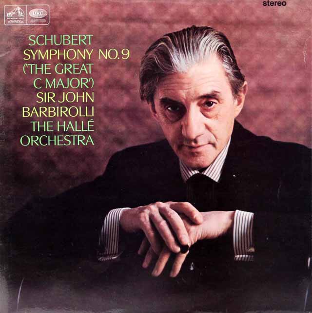 【オリジナル盤】 バルビローリのシューベルト/交響曲第9番「グレイト」　英EMI　3019　LP レコード