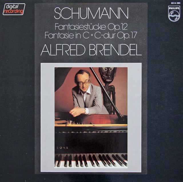 ブレンデルのシューマン/幻想小曲集、幻想曲　蘭PHILIPS　3898　LP レコード