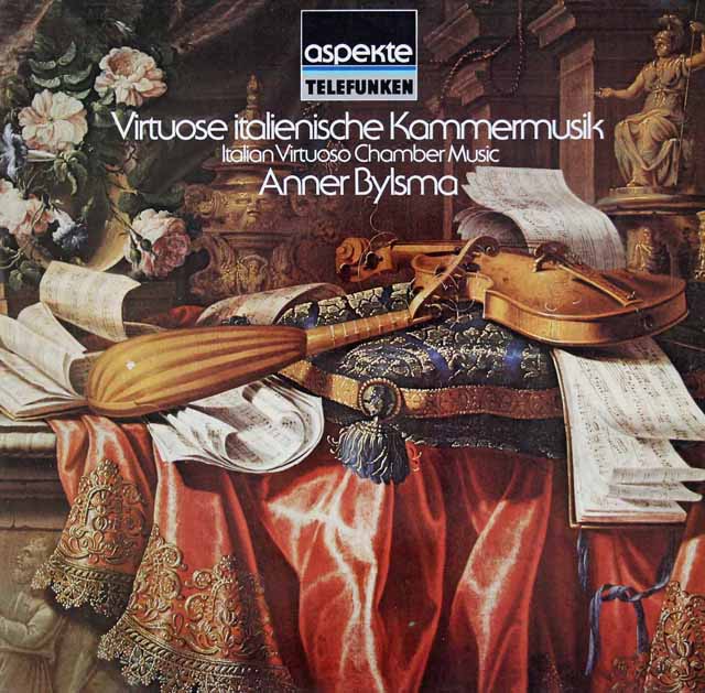 ビルスマのイタリア・ヴィルトーゾ室内楽曲集　独TELEFUNKEN　3498　LP レコード