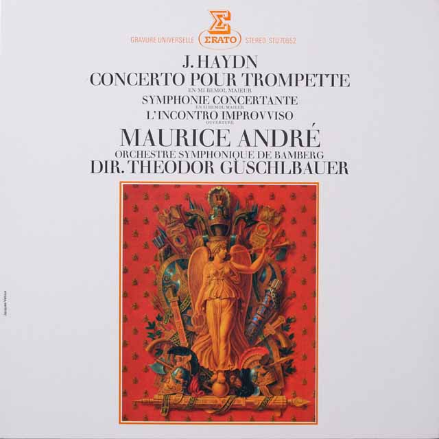 アンドレのハイドン/トランペット協奏曲ほか　仏ERATO　3333　LP レコード