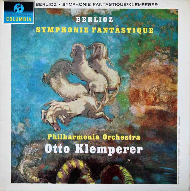 【オリジナル盤】　クレンペラーのベルリオーズ/幻想交響曲　英Columbia　3023　LP レコード