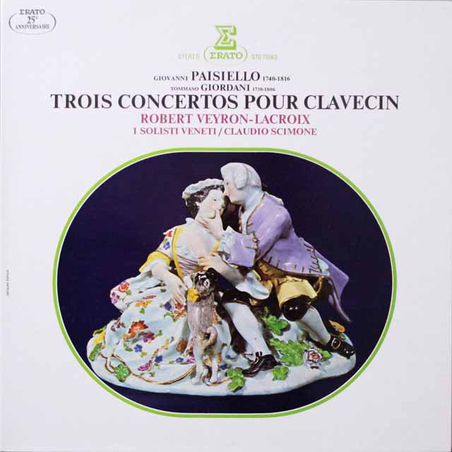 ラクロアのパイジェッロ/チェンバロ協奏曲ほか　仏ERATO　3799　LP レコード