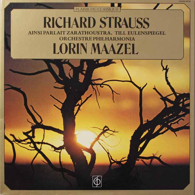 マゼールのR.シュトラウス/「ツァラツウストラはこう語った」ほか　仏EMI　3799　LP レコード