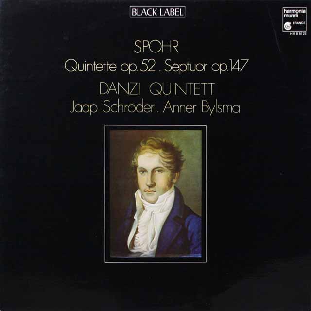 ダンツィ五重奏団ほかのシュポーア/五重奏曲、七重奏曲　仏HM　3799　LP レコード