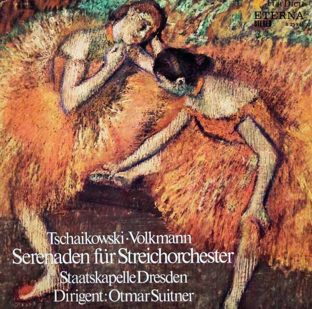 スウィトナーのチャイコフスキー＆フォルクマン/弦楽セレナーデ集　独ETERNA　3023　LP レコード
