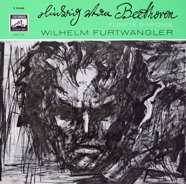 フルトヴェングラーのベートーヴェン/交響曲第5番「運命」　独EMI　3412　LP レコード
