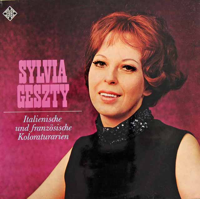 ゲスティのイタリア&フランス・オペラ・コロラトゥーラ・アリア集　独TELEFUNKEN　2834　LP レコード