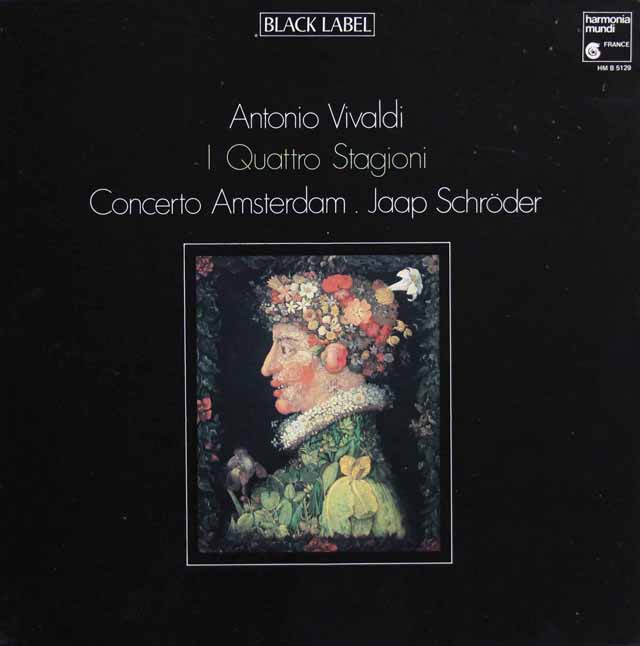シュレーダーのヴィヴァルディ/「四季」　仏HM　3734　LP レコード