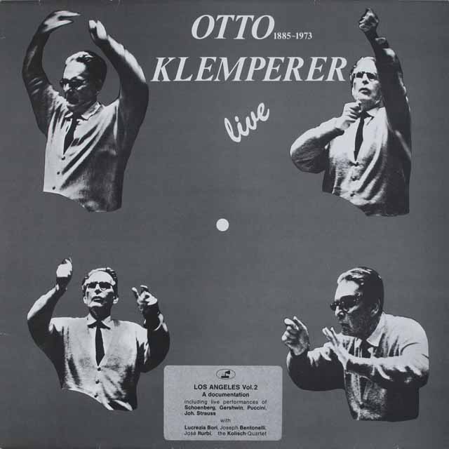 【非売品】　クレンペラーのブラームス（シェーンベルク編曲）/ピアノ四重奏曲第1番（管弦楽版）ほか　プライヴェート盤　3227　LP レコード