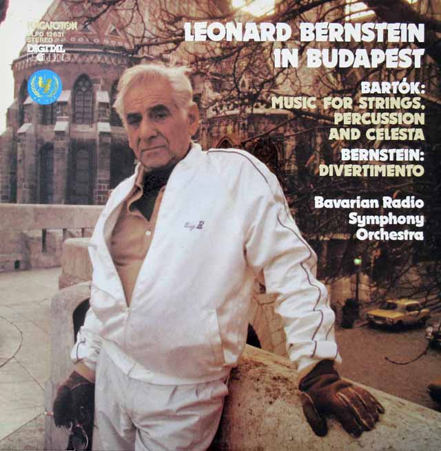 バーンスタインの1983年ブダペストライヴ 　ハンガリーHungaroton　3632　LP レコード