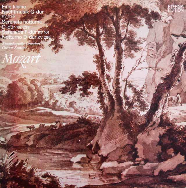 スウィトナーのモーツァルト/「アイネ・クライネ・ナハトムジーク」ほか　独ETERNA　3734　LP レコード