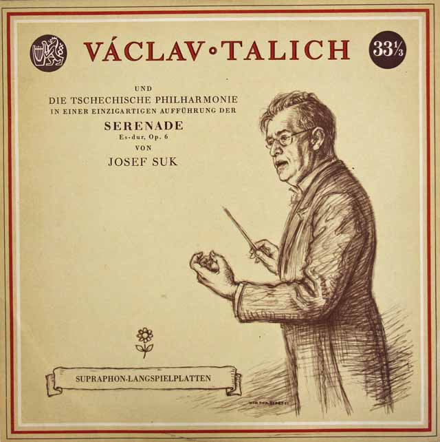 【モノラル】　ターリヒのスーク/セレナーデ　独ETERNA MICRO　3715　LP レコード