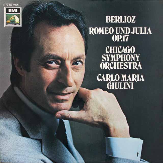 ジュリーニのベルリオーズ/ロミオとジュリエット　独EMI　3793　LP レコード