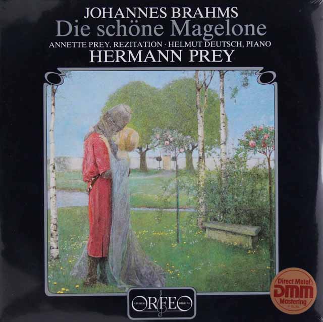 【未開封】　プライのブラームス/美しいマゲローネのロマンス　独ORFEO　3735　LP レコード
