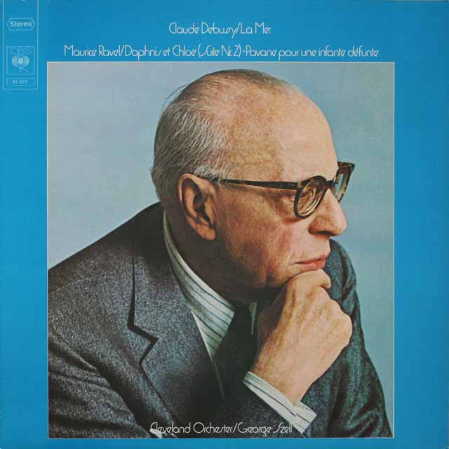セルのドビュッシー/「海」ほか　独CBS　3793　LP レコード