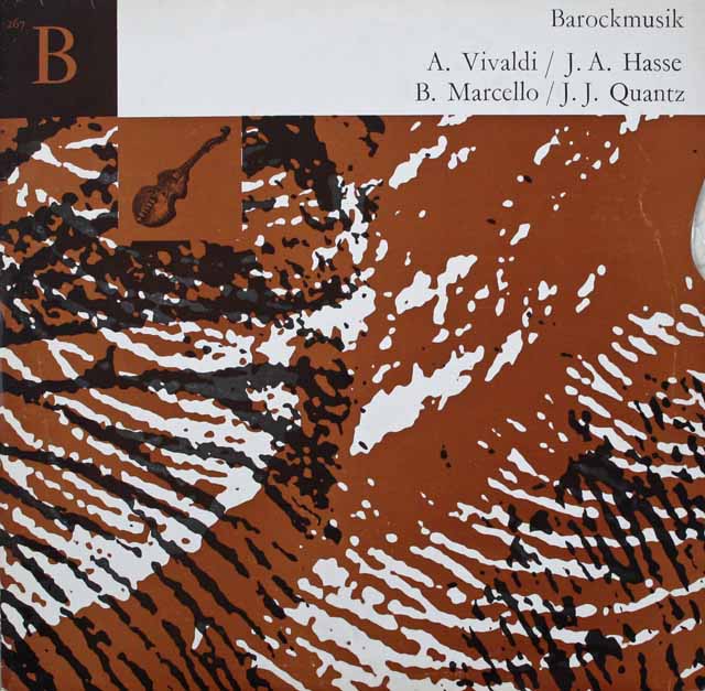 リステンパルトのバロック協奏曲集　仏CF　3229　LP レコード