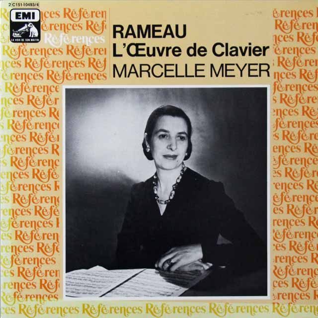 メイエルのラモー/クラヴサン曲集　仏EMI（VSM）　3704　LP レコード