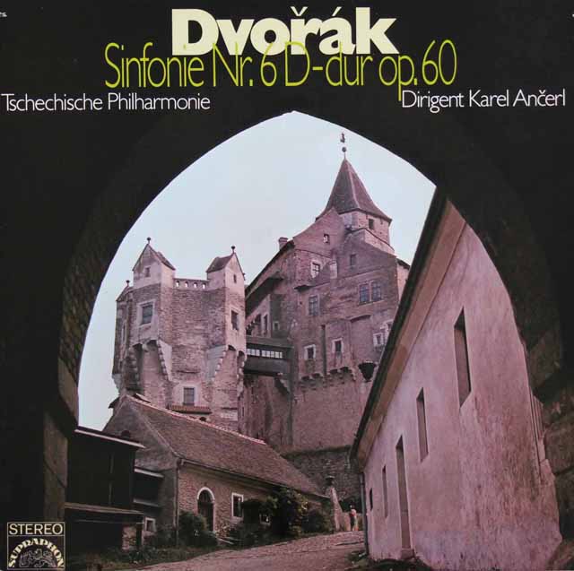 アンチェルのドヴォルザーク/交響曲第3番　独SUPRAPHON　3735　LP レコード