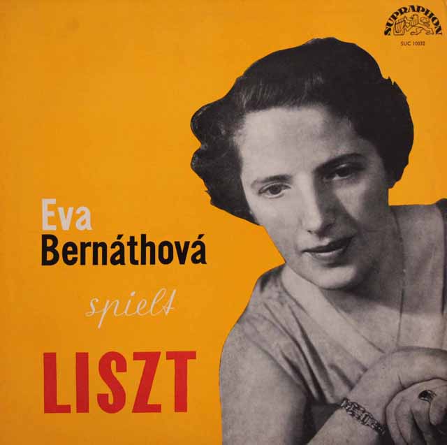 ベルナートヴァのリスト/メフィスト・ワルツほか　チェコスロヴァキアSUPRAPHON　3035　LP レコード